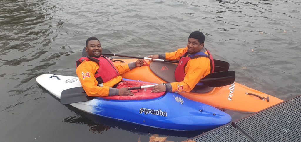 Learning to kayak on the BCAB Paddle Discover Award