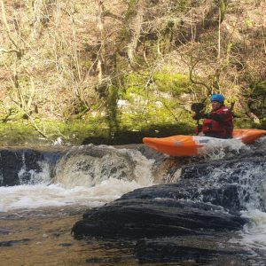 White water kayaking