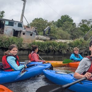 Kayak lessons in London on the Thames