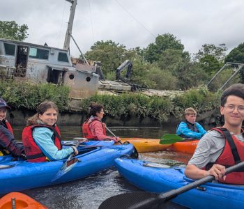 Kayak lessons in London on the Thames